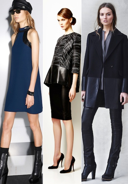 Pre Fall 2014 Leather Trends Trim